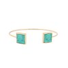 Women Annie's x Jade Jagger Jewelry | Tanit Carved Turquoise Bangle