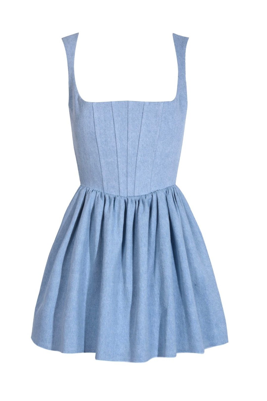 Women Silvia Astore Dresses | Annie Dress- Denim