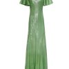 Women De La Vali Dresses | Paloma Sage Sequin Dress