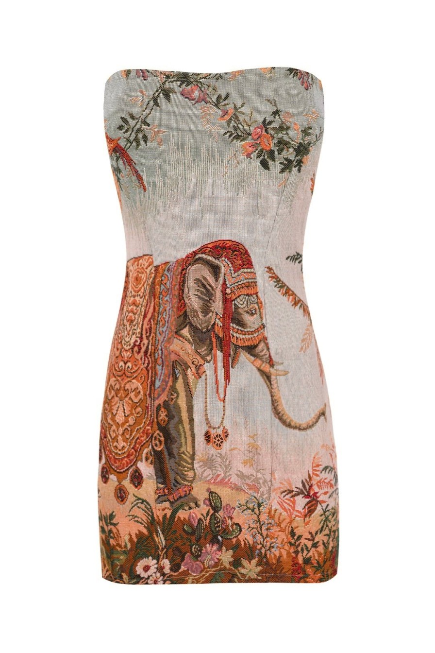 Women Kristin Mallison Dresses | Elephant Corset Dress