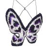 Women Area Tops | Crystal Pailette Butterfly Top