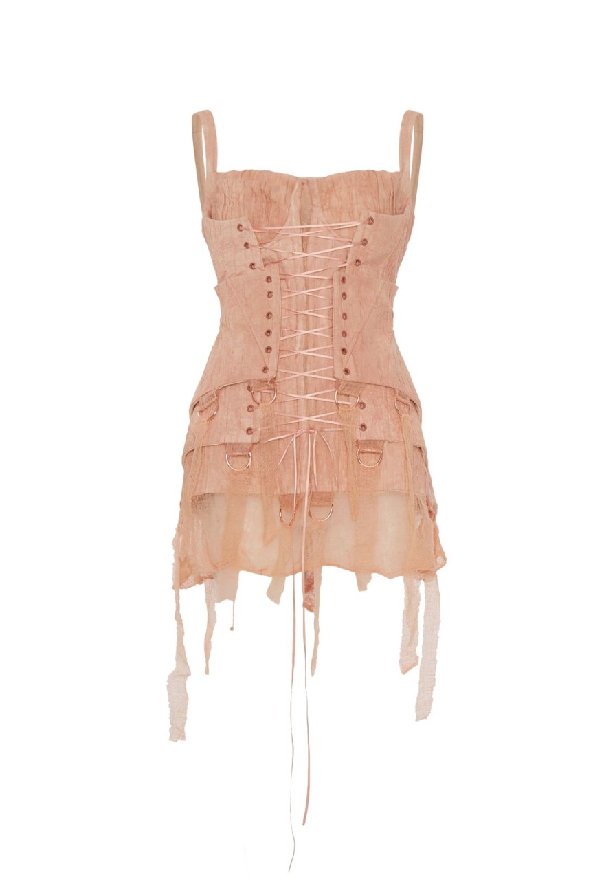 Women Dreaming Eli Dresses | Triple Pink Corset Dress