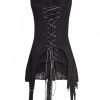 Women Dreaming Eli Dresses | Triple Ruffle Corset Dress