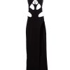 Women Monot Dresses | Cut-Out Halterback Dress