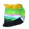 Women Area Shorts & Skirts | Ombre Nylon Ruffle Skirt