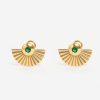 Women Liase Jewelry | Moonshell Earrings