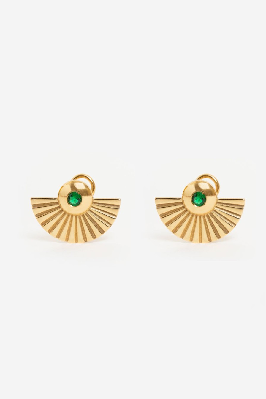 Women Liase Jewelry | Moonshell Earrings