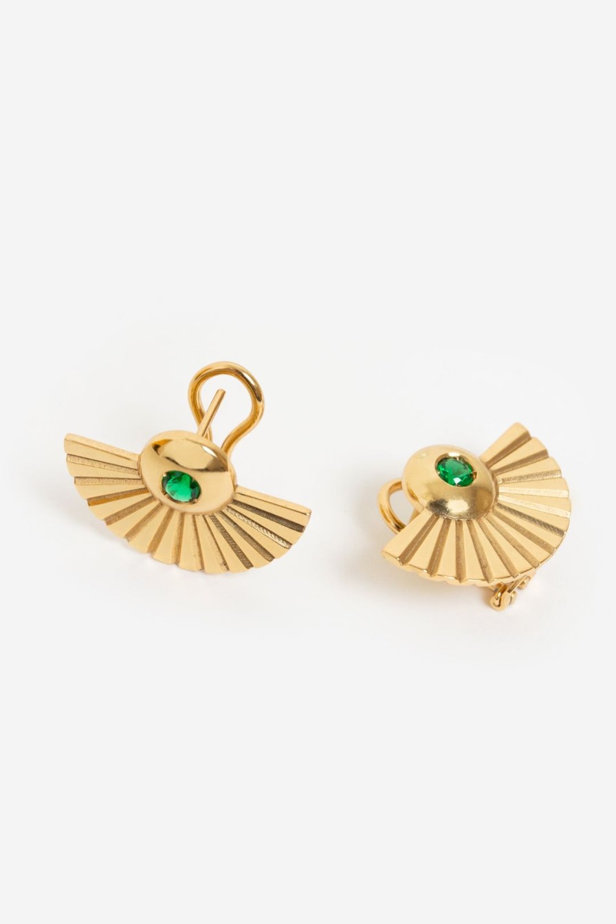 Women Liase Jewelry | Moonshell Earrings