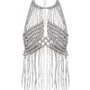 Women Giuseppe Di Morabito Tops | Halterneck Crochet-Chain Top