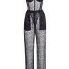 Women Laquan Smith Trousers | Lace Lounge Pants