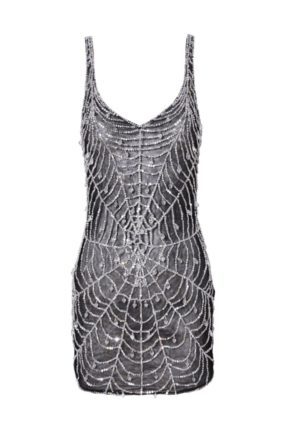 Women Annie's Collection Dresses | Cobweb Mini Dress