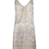 Women Javier Osorio Dresses | Athena Silver Dress