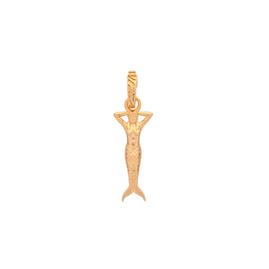 Women Annie's x Jade Jagger Jewelry | Mermaid Charm, Gold Vermeil