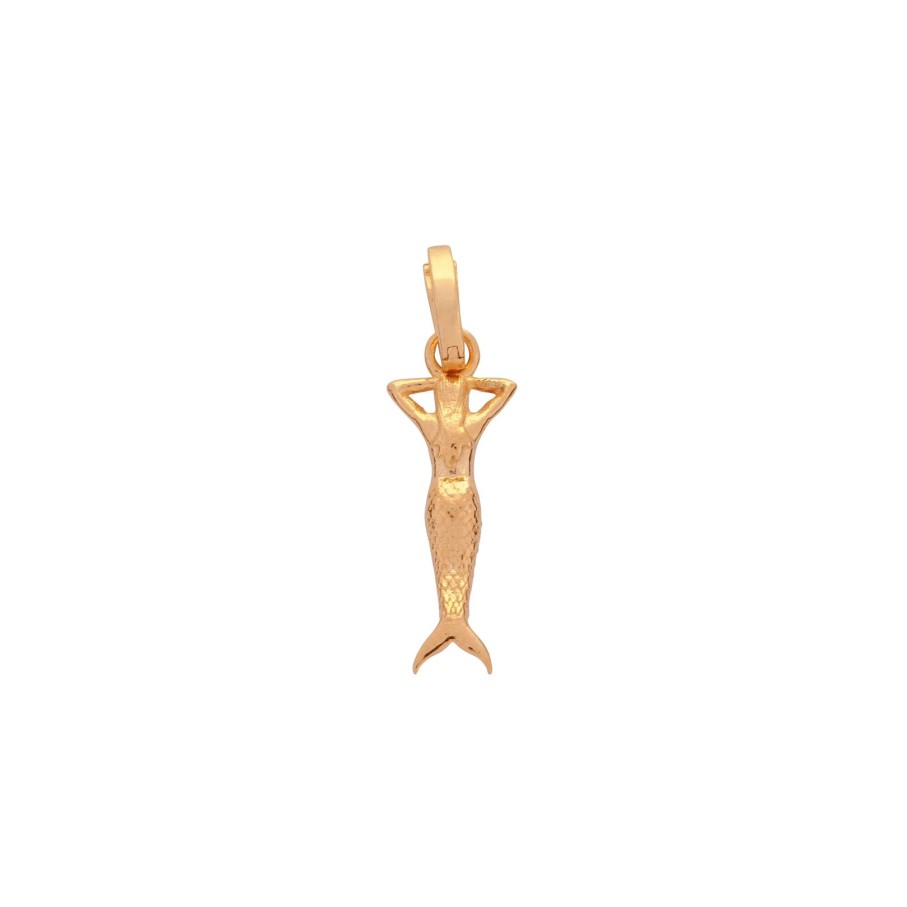 Women Annie's x Jade Jagger Jewelry | Mermaid Charm, Gold Vermeil