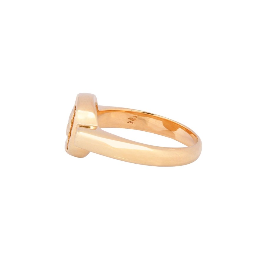 Women Annie's x Jade Jagger Jewelry | Tanit Ring, Gold Vermeil