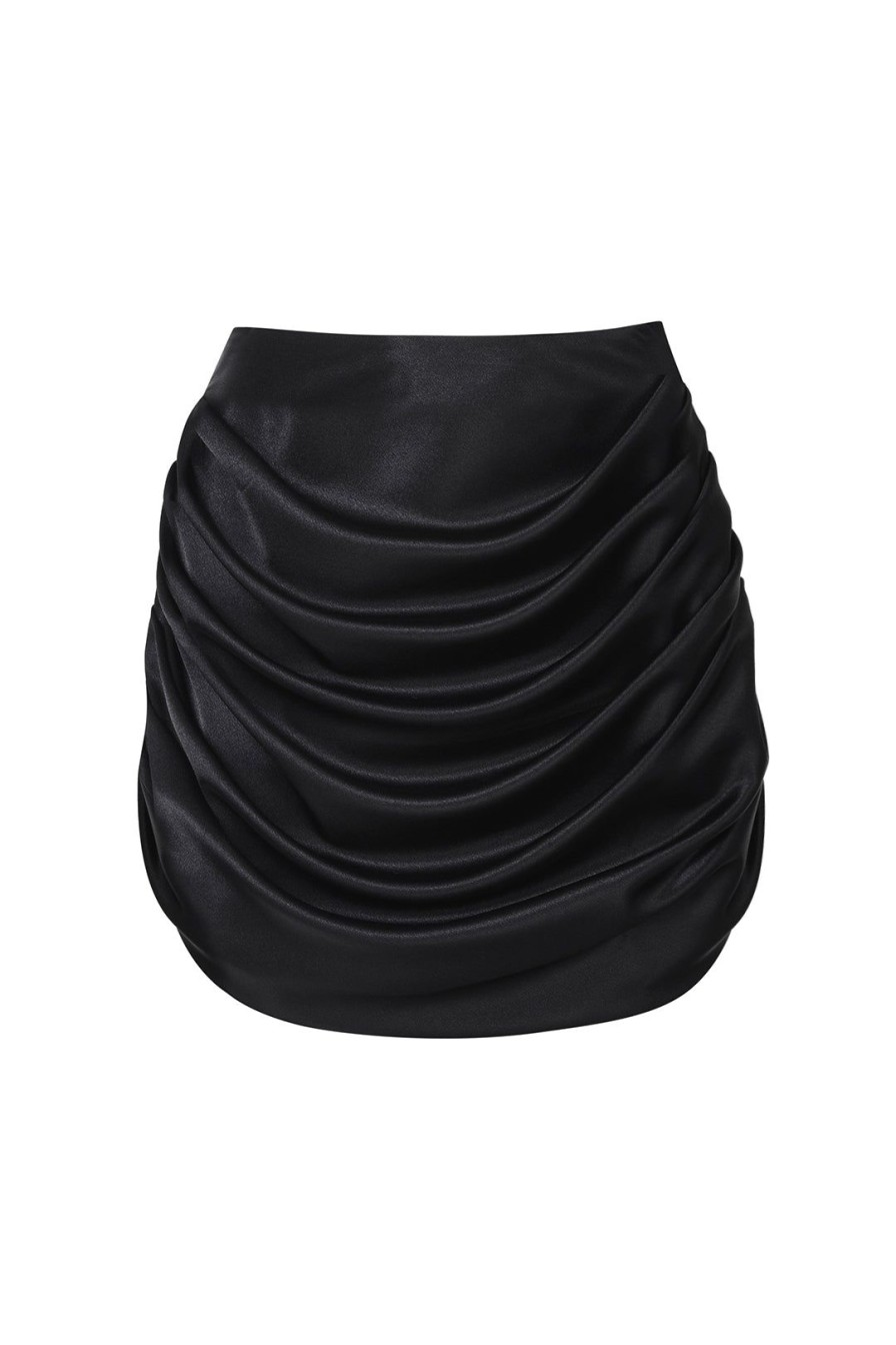 Women Annie's Collection Shorts & Skirts | Black Iris Skirt