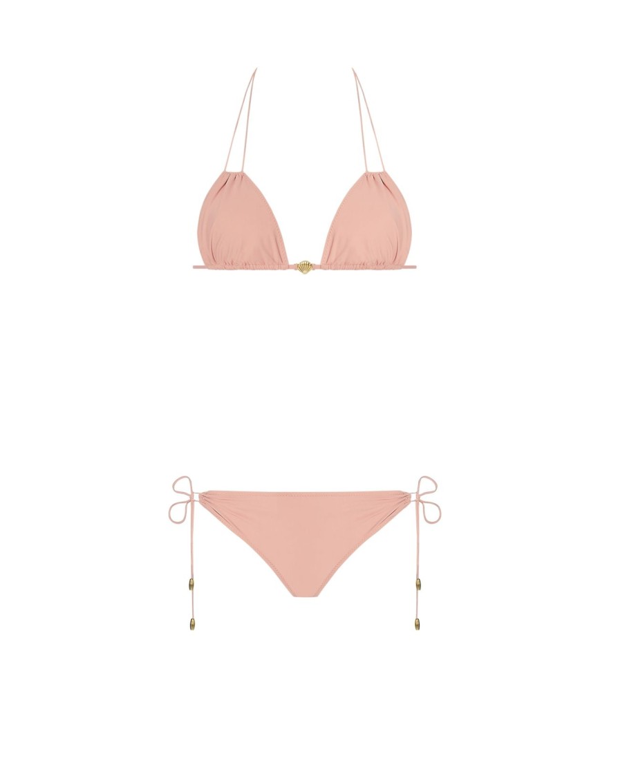 Women Nou Nou Swimwear | Dusty Pink Bikini Set- No.2