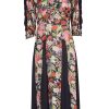 Women Annie's Archive Dresses | 1940'S Floral Knit Dress