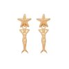 Women Annie's x Jade Jagger Jewelry | Mermaid & Starfish Earrings