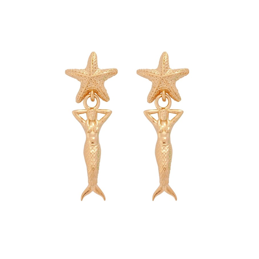 Women Annie's x Jade Jagger Jewelry | Mermaid & Starfish Earrings