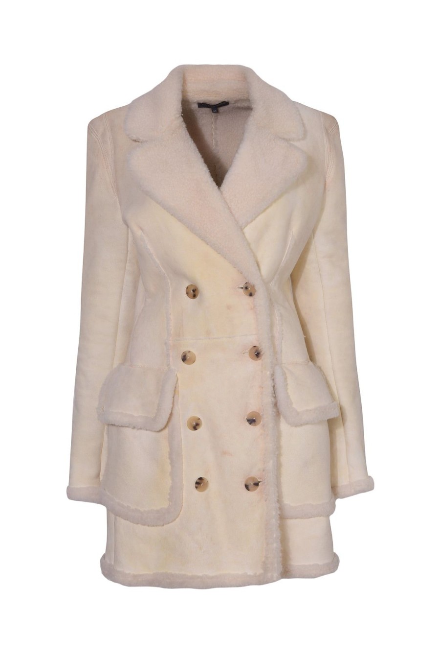 Women Annie's Archive Coats | Alexander Mcqueen Sheepskin Coat