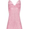 Women Area Dresses | Candy Rose Crystal Embellished Mini Dress