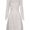 Women Annie's Archive Dresses | Silk White Brocade Dress