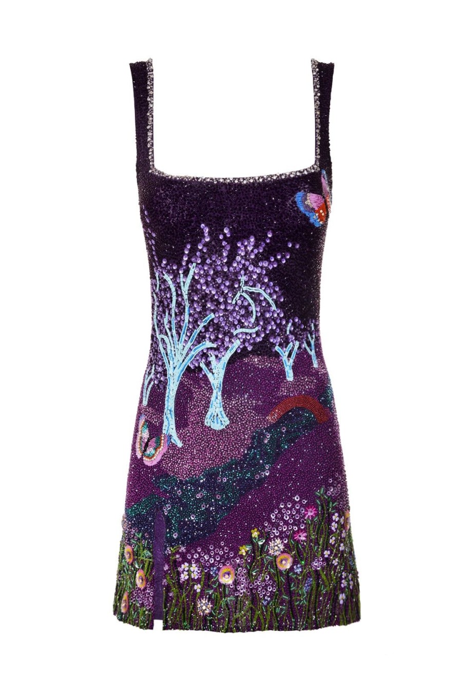 Women Annie's x Clio Peppiatt Dresses | Indigo Meadow Dress