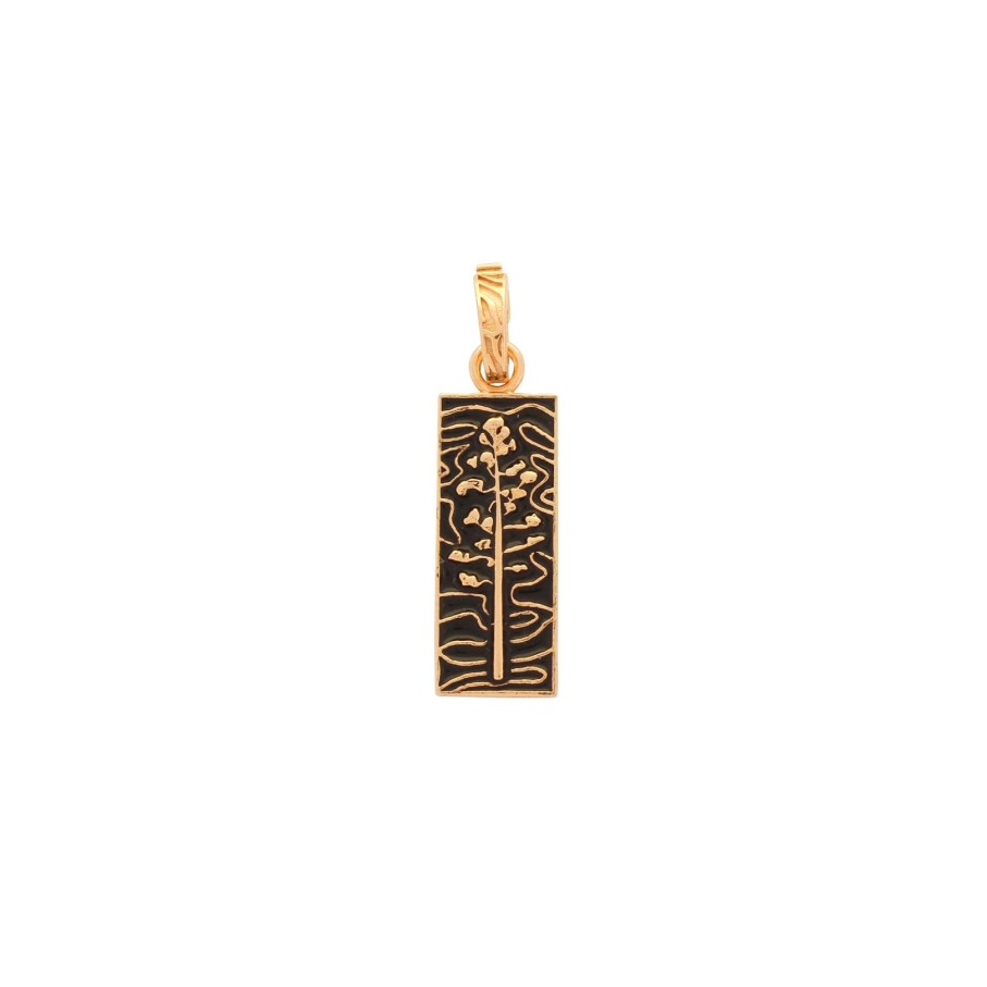 Women Annie's x Jade Jagger Jewelry | Cactus Flower Enamel Charm, Gold Vermeil