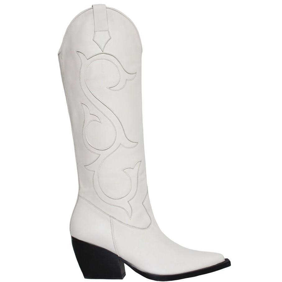 Women Annie's Ibiza x Terry de Havilland | The White Cowboy Boot