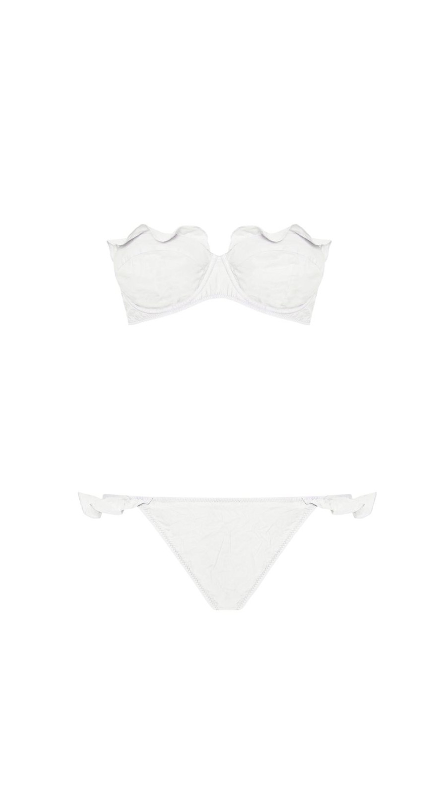 Women Nou Nou Swimwear | Ivory Bikini Set- No.3