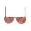 Women Isa Boulder Swimwear | Textured Braid Rust Top