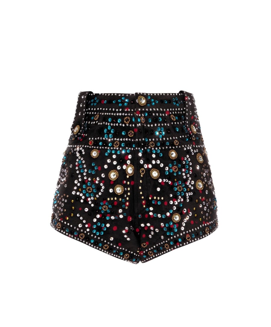 Women Annie's Collection Shorts & Skirts | Ziggy Black Shorts