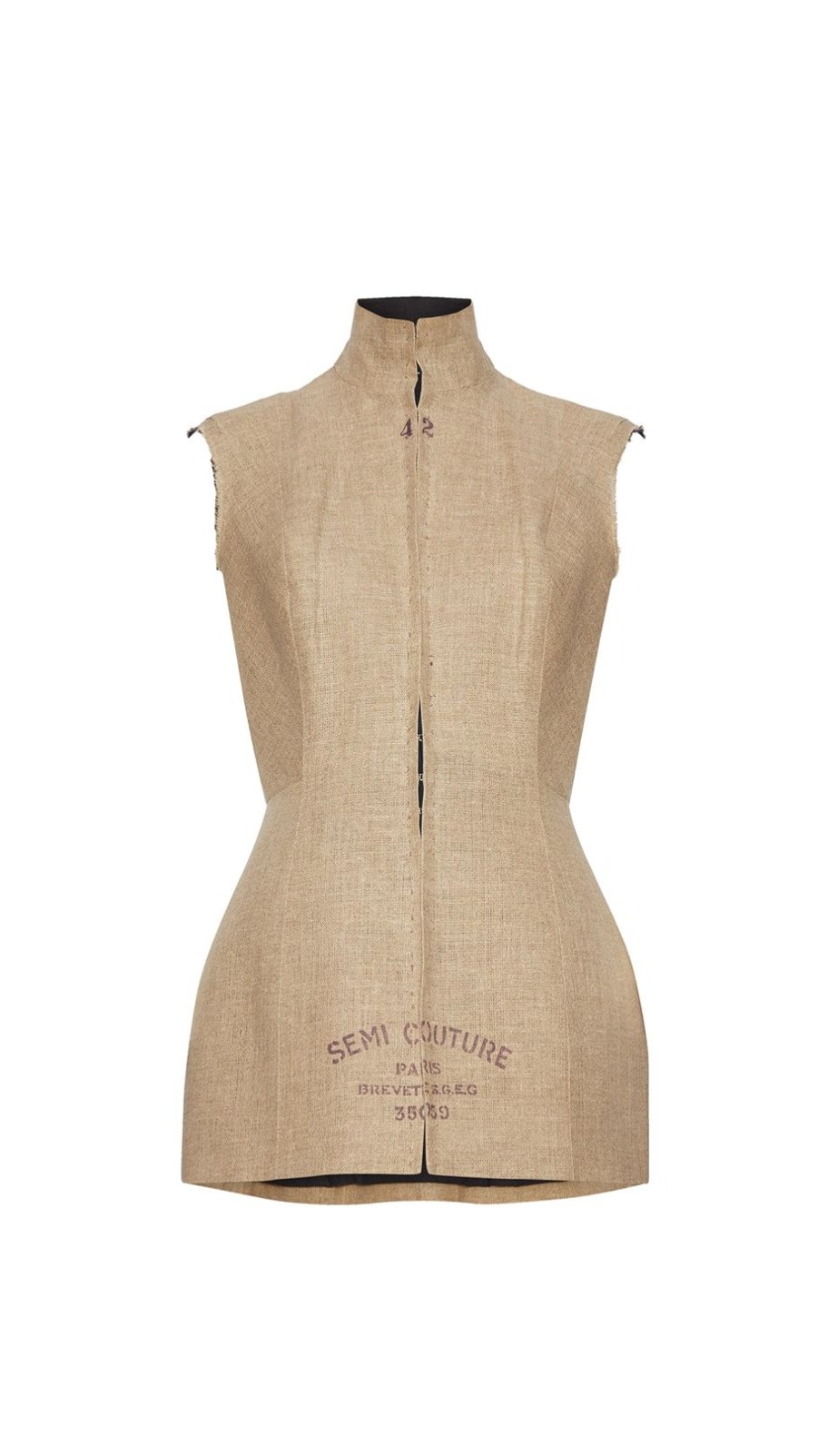 Women Annie's Archive Tops | 1997-1998 Fall Winter Martin Margiela 'Semi Couture' Linen Bodice.