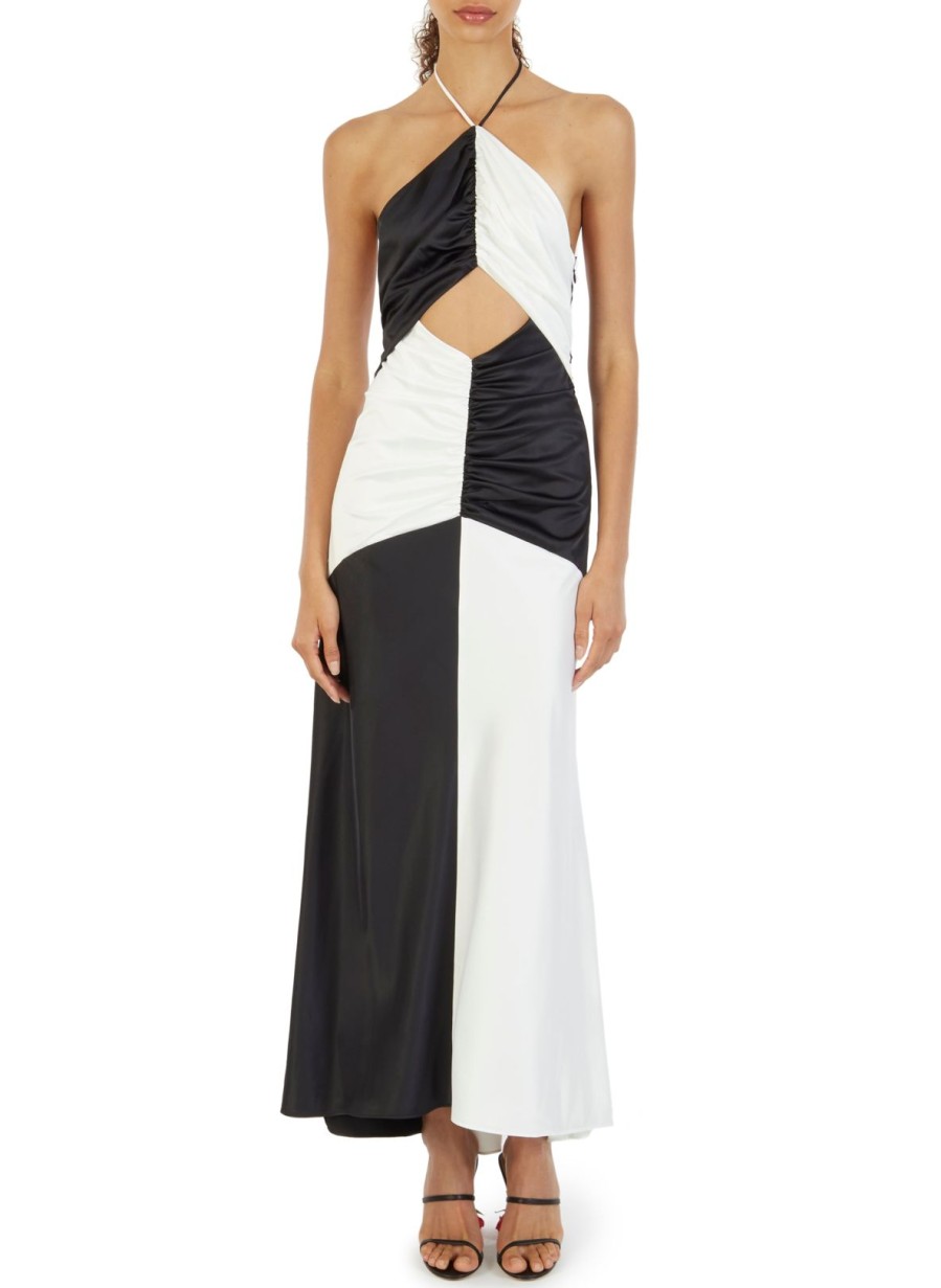 Women De La Vali Dresses | Freya Dress In Black & White