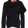 Women Annie's Archive Coats | 2000S Vivienne Westwood Red Label Black Wool Jacket