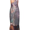 Women Silvia Astore Dresses | Tish Watercolor Dress