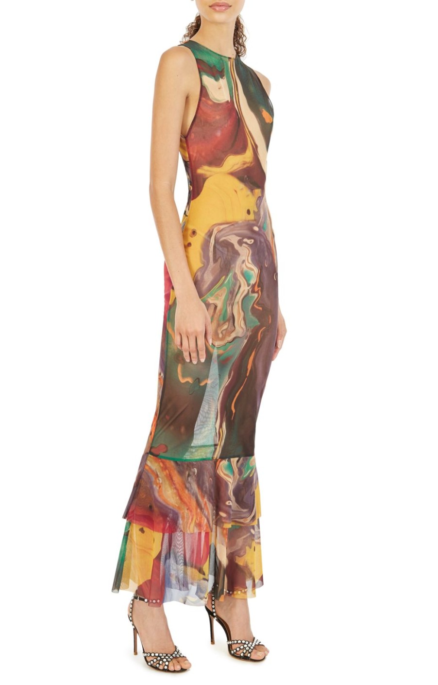 Women Silvia Astore Dresses | Tish Watercolor Dress