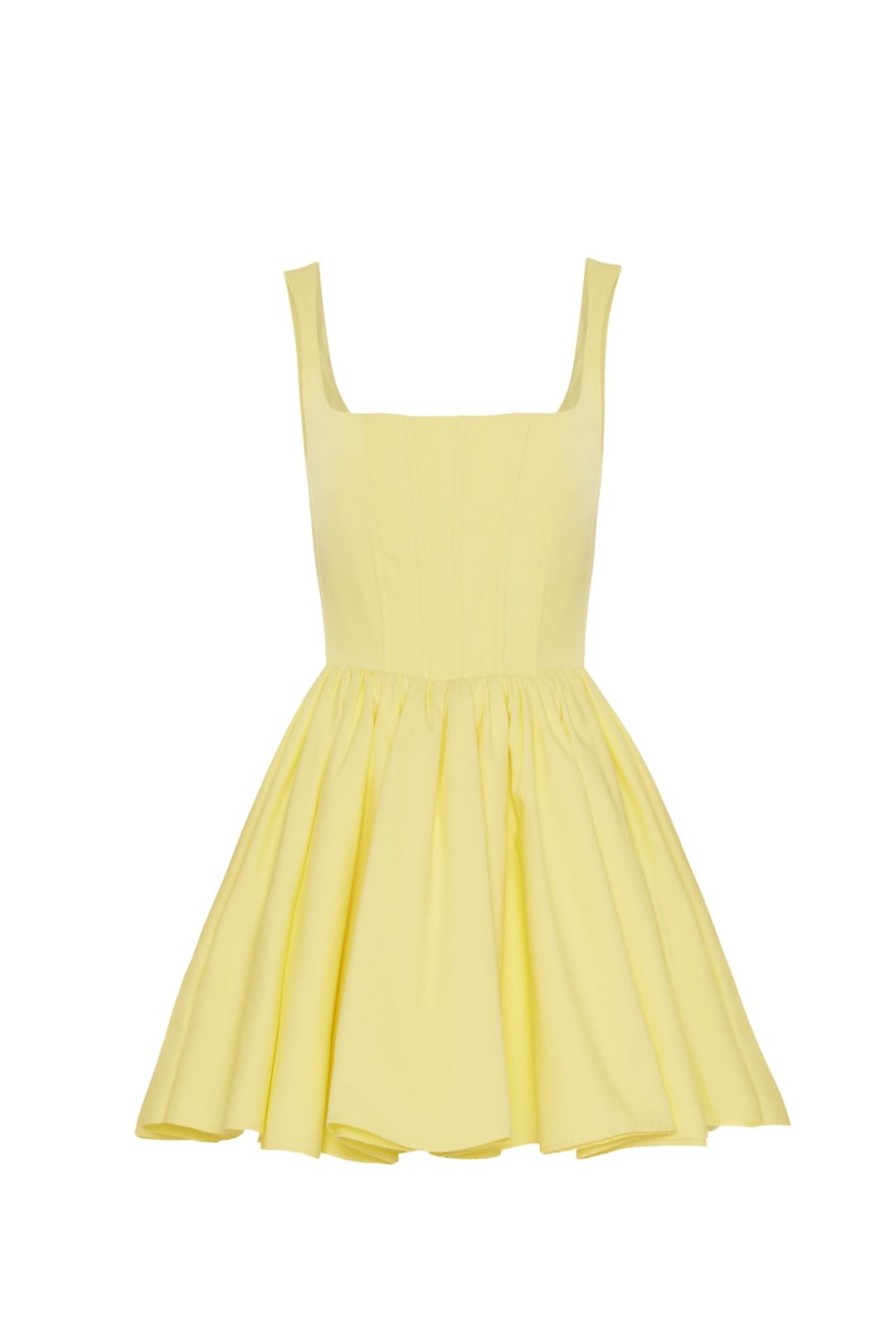 Women Silvia Astore Dresses | Annie Dress-Yellow