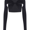 Women Coperni Tops | Cropped Draped Top